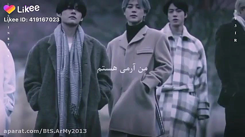 نامه ای برای بی تی اس  کلیپ غم...