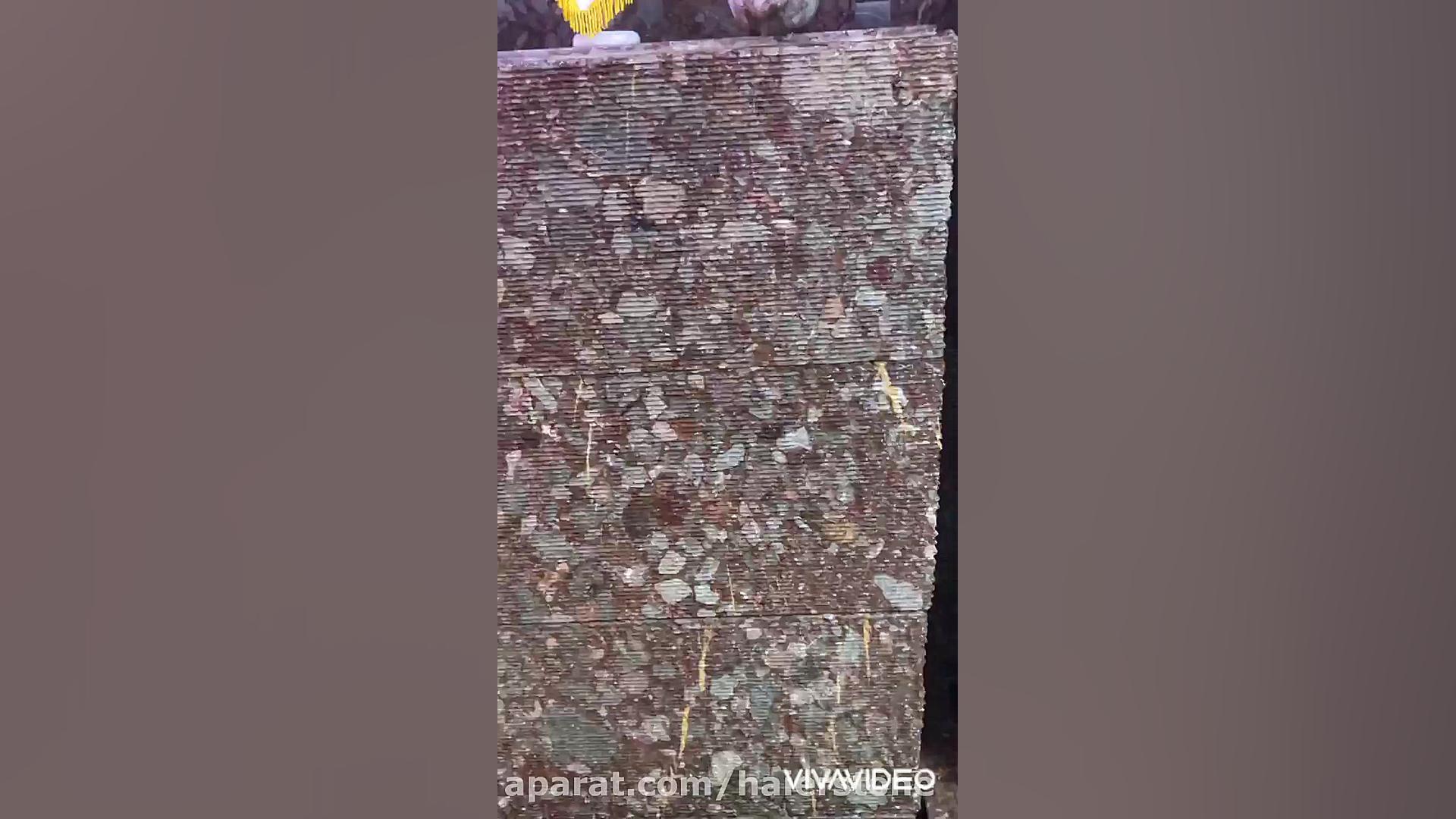 سنگ حایر:نمایی زیبا از آبنما س...