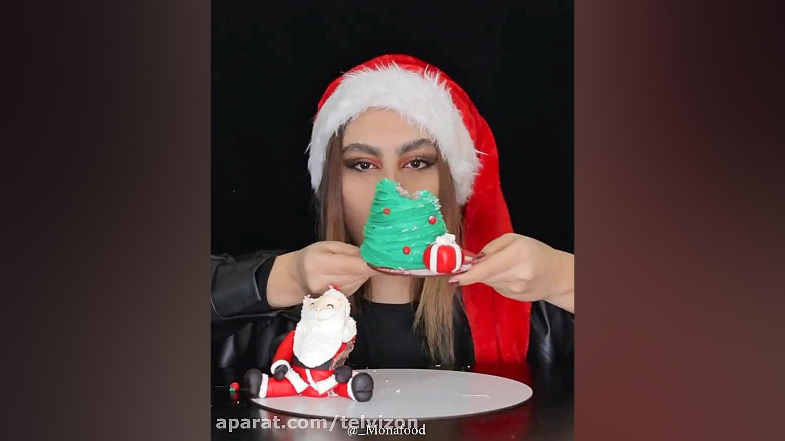 تیست مواد خوراکی کریسمی به منا...