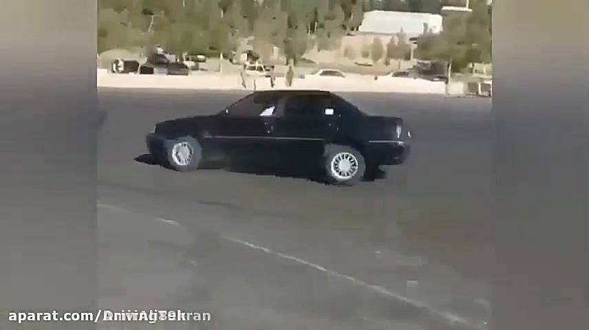 مویی پژو پارس جلوی دوربین پلیس