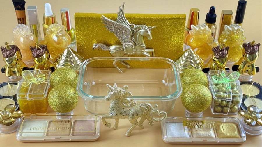 یونیکورن اسلایم و لوازم آرایشی...