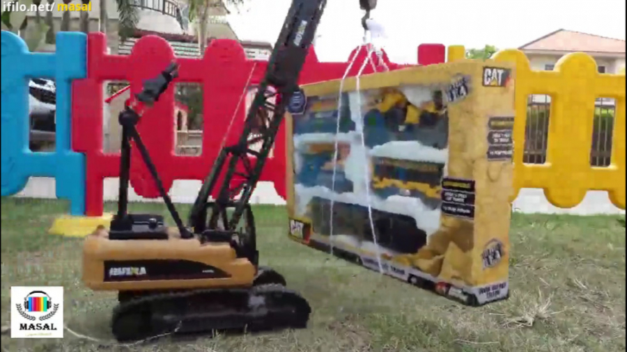 ماشین بازی با ماشین سنگین و نی...