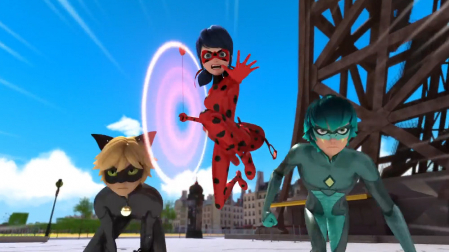 لیدی باگ و پسر گربه ای با دوبل...