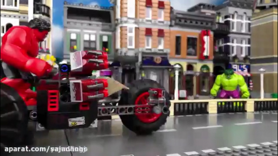 فیلم لگو هالک سبز در برابر هال...