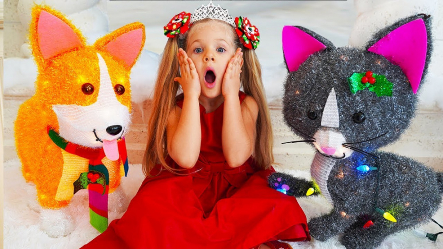 دیانا و پدر در حال آماده شدن ب...