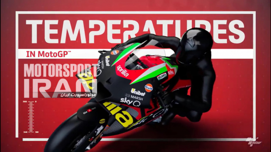 دمای بخش های مختلف موتور موتوج...