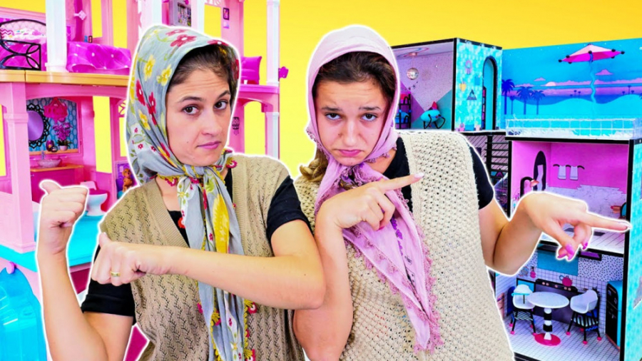 خانه رویایی باربی و خانه ال او...