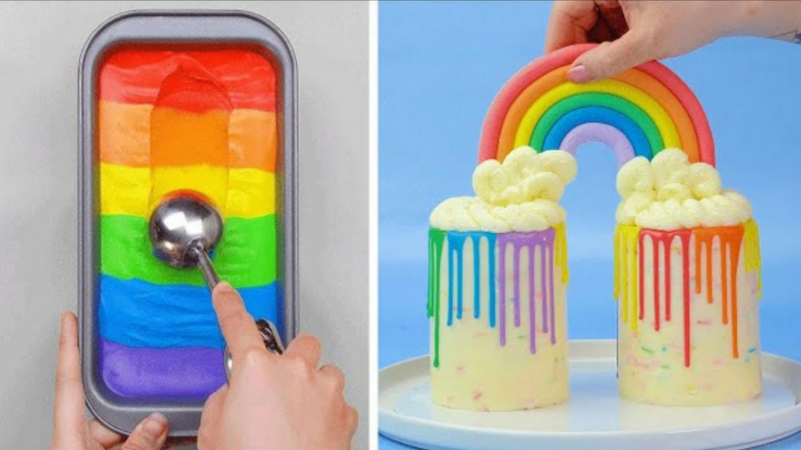 آموزش سریع و خوشمزه تزئین کیک...