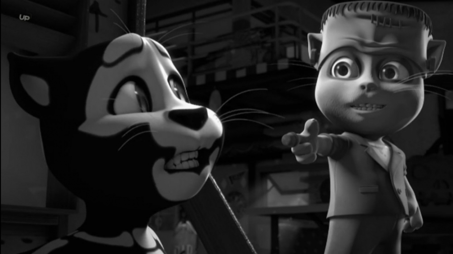 گربه سخن گو | کارتون قشنگ گربه...