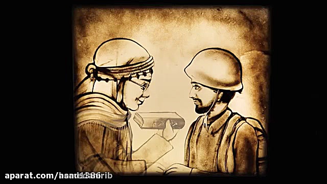 نقاشی باشن درباره ی حاج قاسم ت...