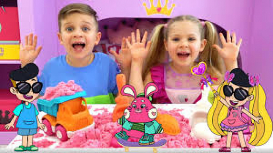 دیانا و روما یک ظرف غذا را برا...