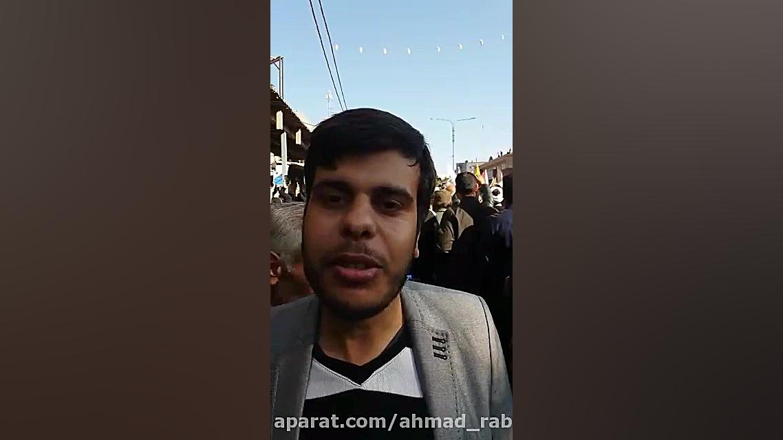 گزارشی از مراسم تشیع سردار سلی...