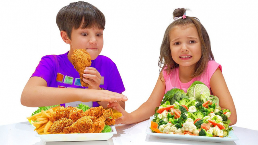 مکس و کتی در مدرسه غذای ناسالم...