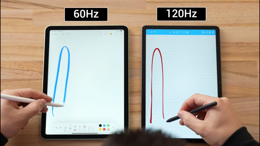 مقایسه iPad Air 4 و گلکسی تب S...