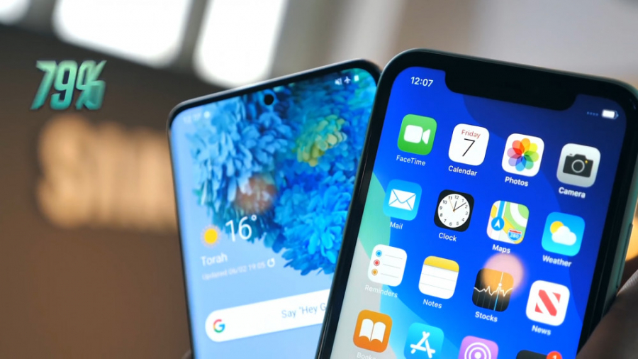 بررسی تخصصی گلکسی S20 و آیفون...