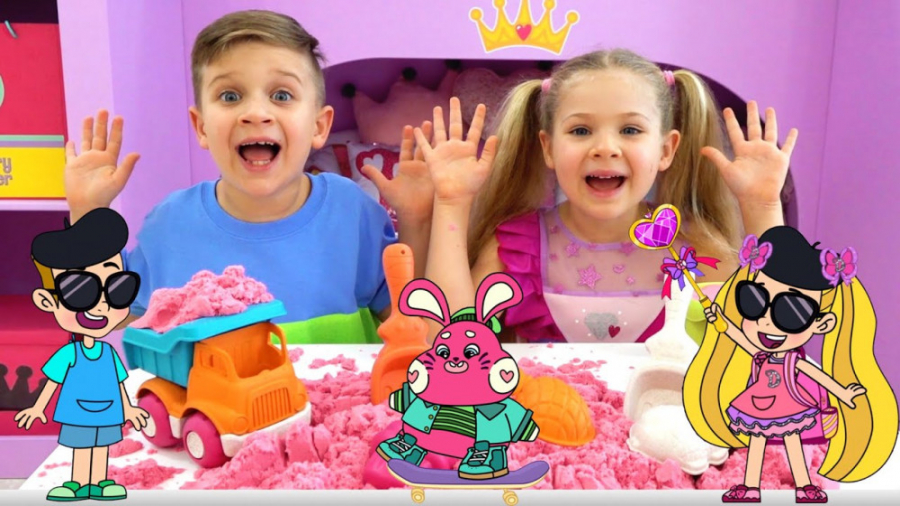 دیانا و روما  دنیای کارتونی خر...