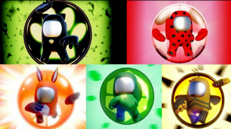 تبدیل ابر قهرمانان انیمیشن لید...