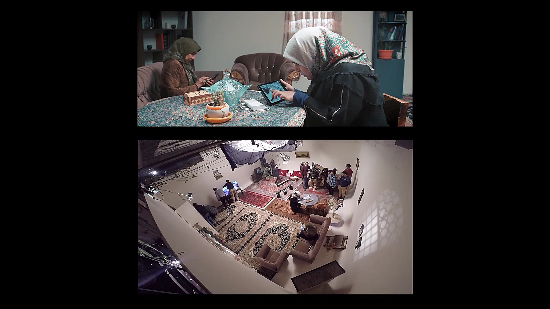 پشت صحنه سکانس پلان مردی که تم...