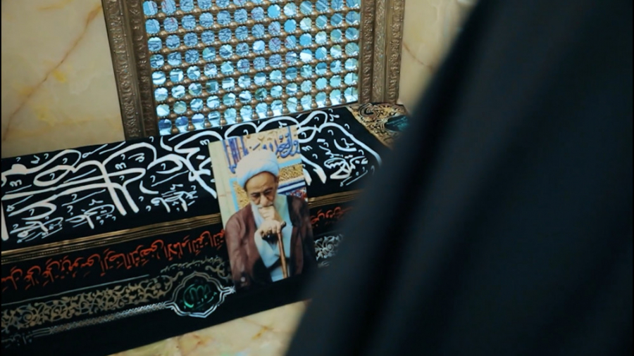 آخرین زیارت پیکر آیت الله مصبا...