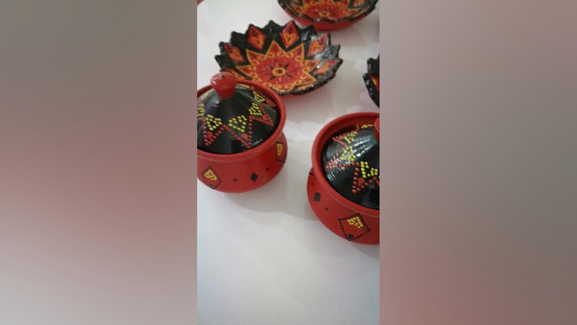 آموزش وفروش نقطه کوبی روی سفال