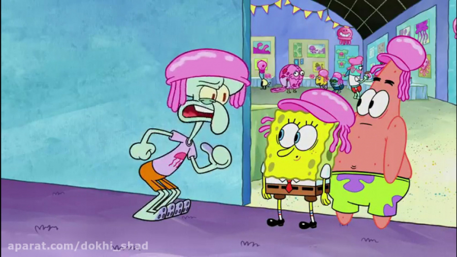 انیمیشن جذاب و بامزه باب اسفنج...