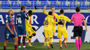 گل دی یونگ به هوئسکا ( 14 دی 9...