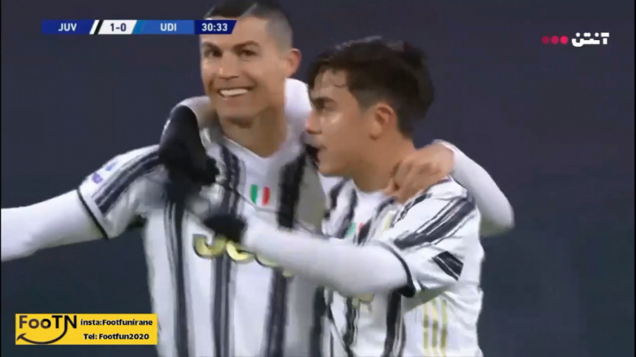 گل اول یوونتوس به اودینزه توسط...