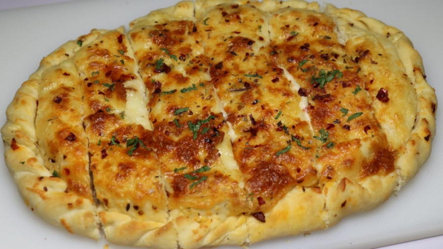 طرز تهیه نان سیر:: با پنیر فرا...