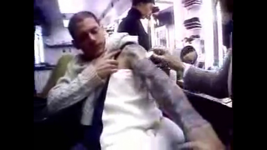 پشت صحنه خالکوبی مایکل اسکافیل...