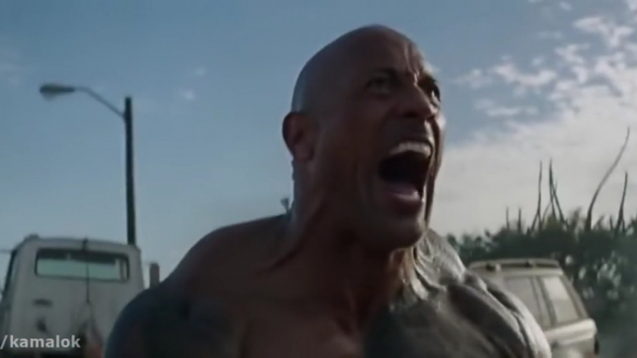 راک ستاره کشتی کج  سکانس اکشن