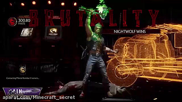 نبرد nightwolf و raiden در مور...