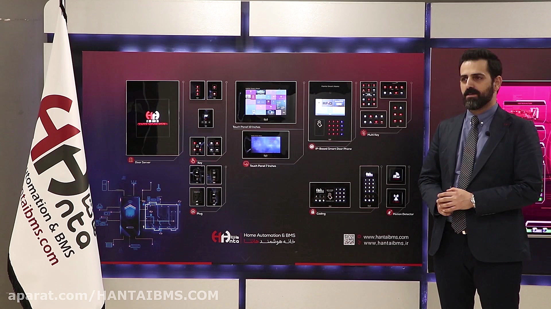 معرفی محصولات خانه هوشمند هانت...