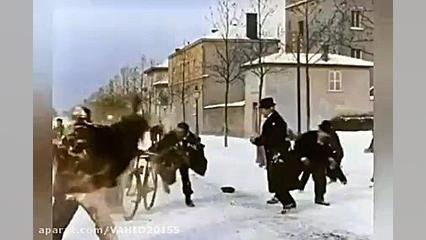 تصاویر رنگی شده مخترعان سینما...