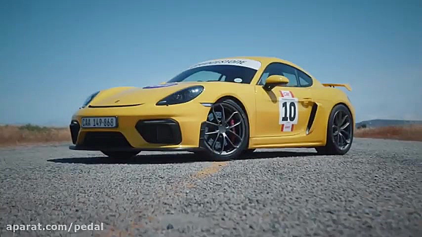 درگ تویوتا سوپرا با پورشه 718...