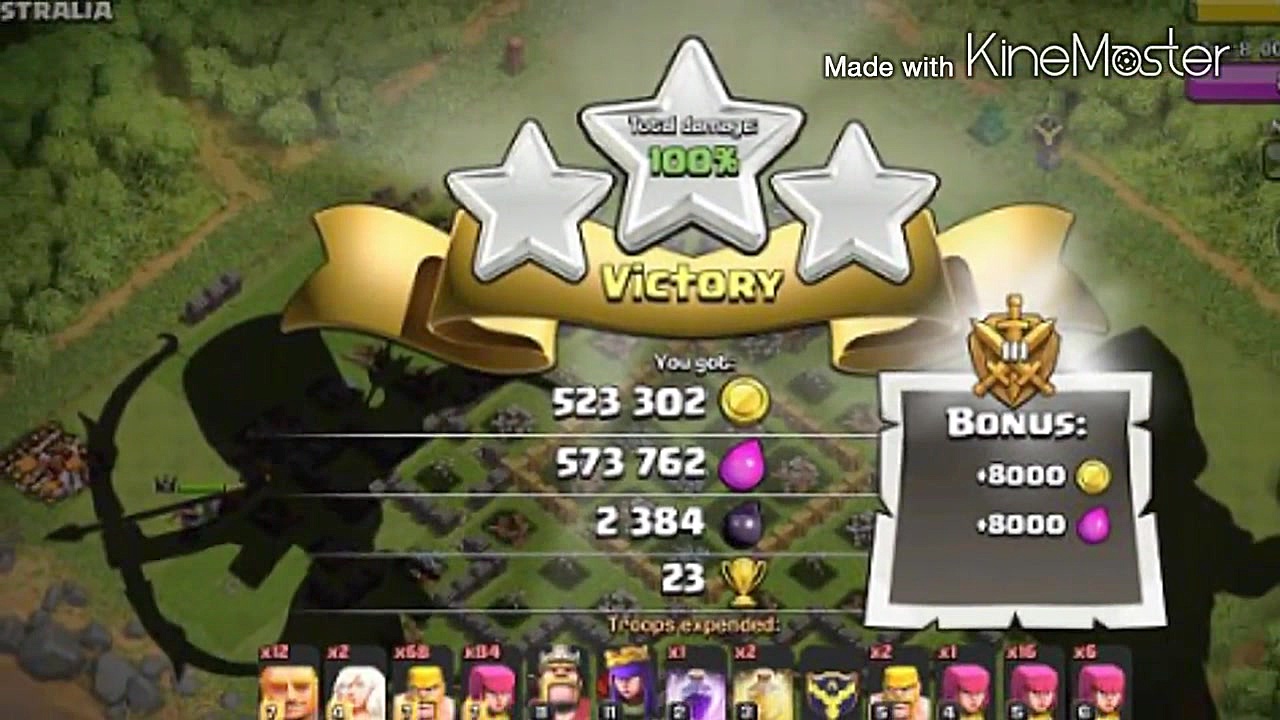 اتک های من با لوت زیاد (کلش اف...