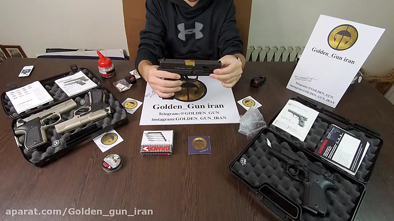 تست و بررسی کلت گازی گلاک 17 k...