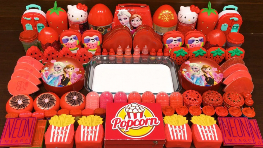 السا و انا اسلایم   تم قرمز