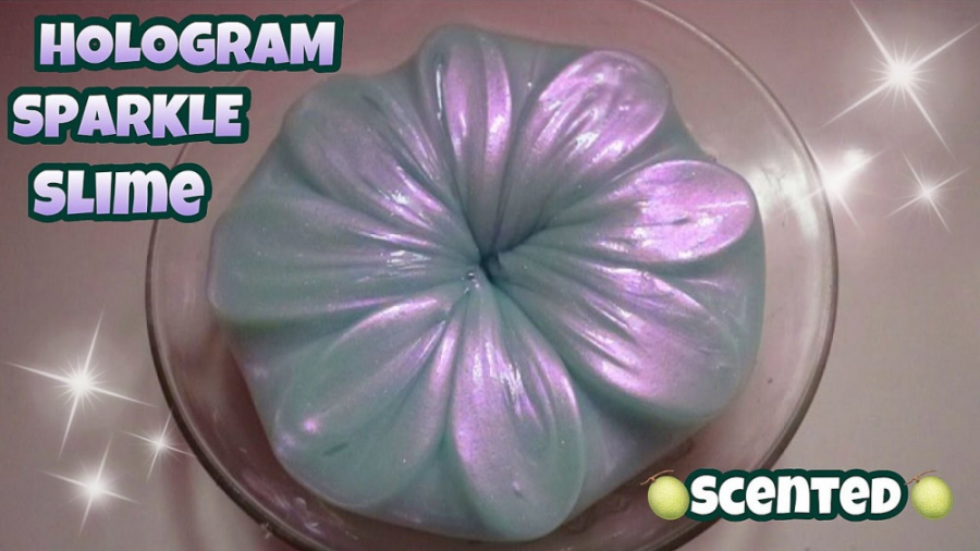 آموزش ساخت اسلایم هولوگرامی