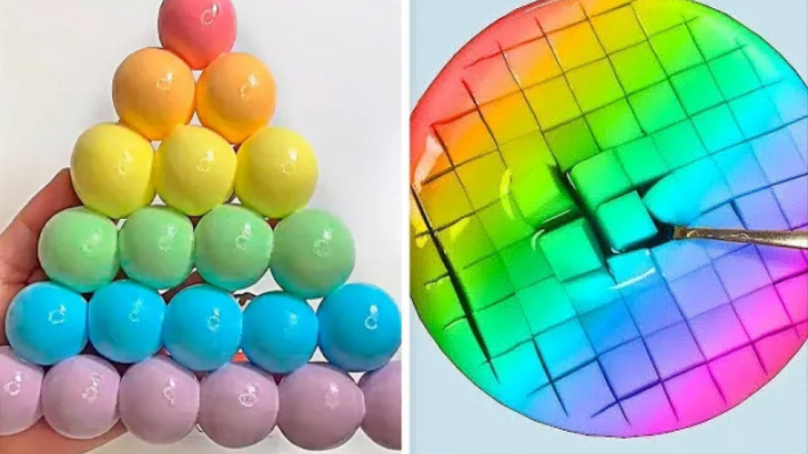 اسلایم اسمر  بازی با اسلایم بر...