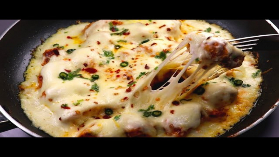 طرز تهیه مرغ پنیری:: آموزش اشپ...