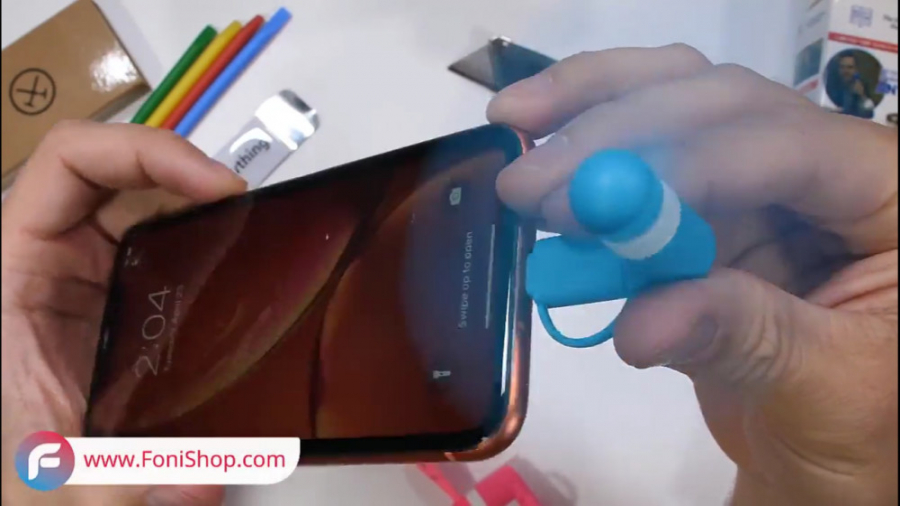 با آیفون ریشاتونو بزنید!!!!  ف...