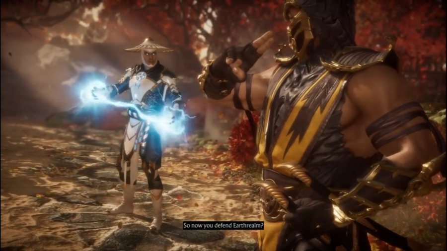 Mortal Kombat 11 - RAIDEN Vs SCORPION (very Hard)