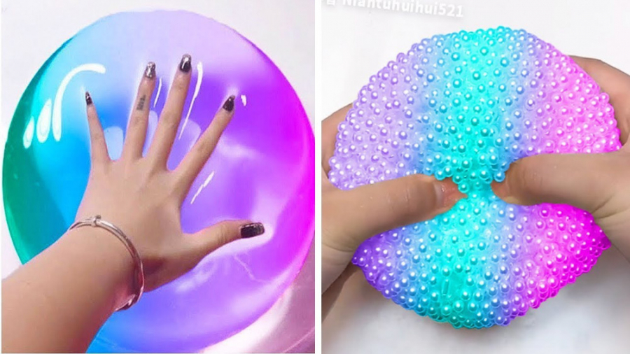 بازی با اسلایم   واتر اسلایم...