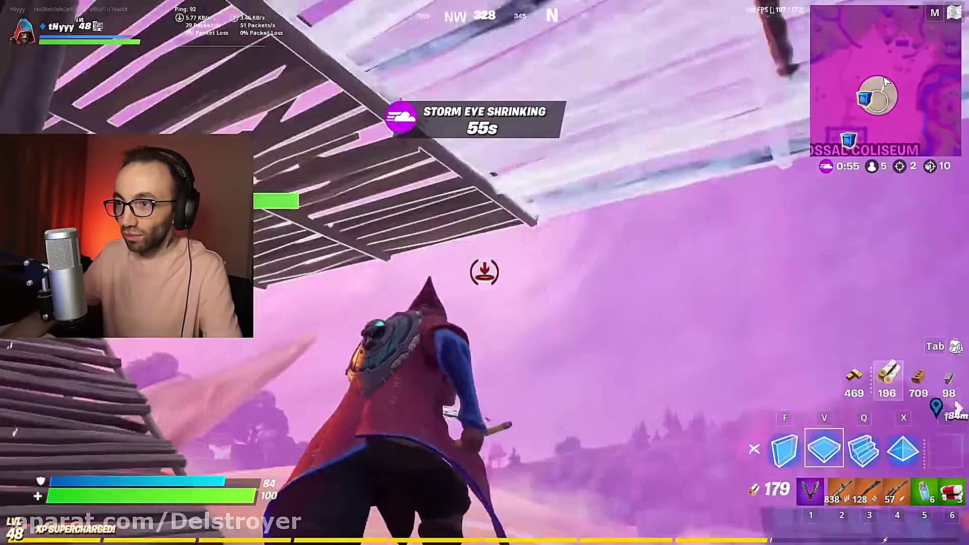 گیمپلی فورتنایت با tinyone pla...