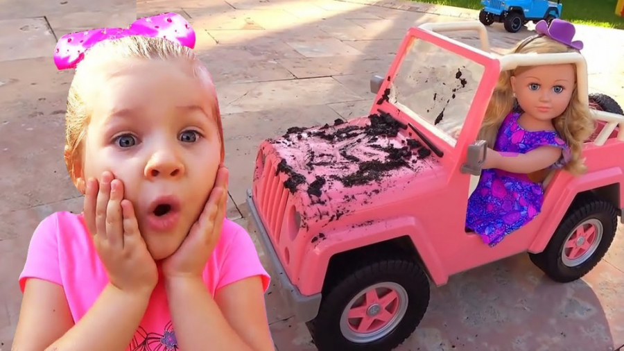 برنامه کودک  دیانا در حال شستن...