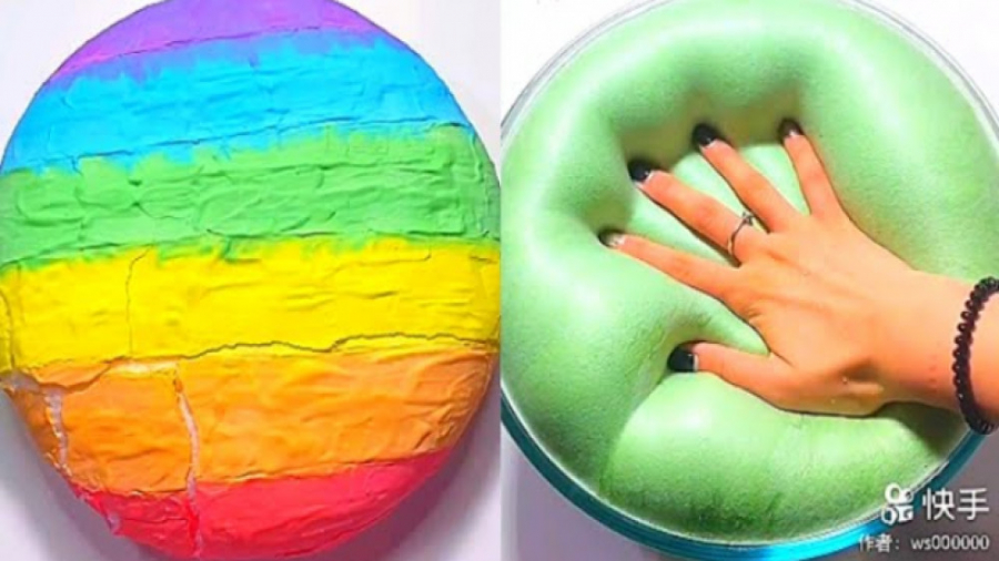 اسلایم آرامش بخش :: اسلایم رنگ...