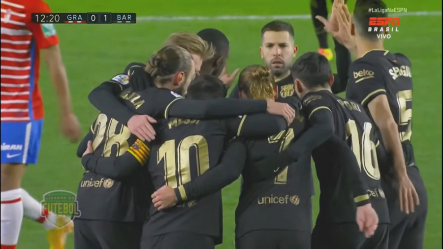 خلاصه بازی گرانادا 0 بارسلونا...