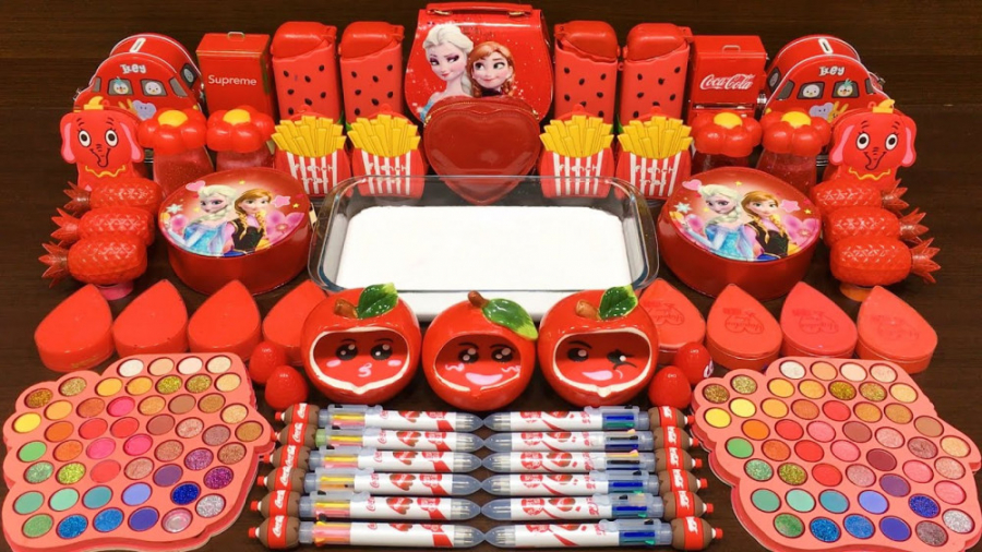 السا و انا اسلایم   تم قرمز