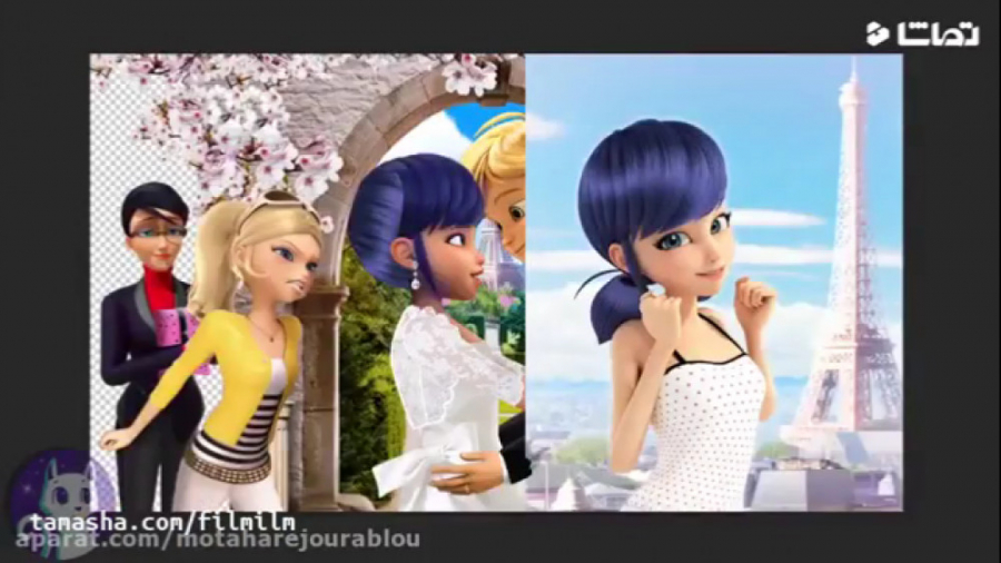 انیمیشن لیدی باگ(دختر کفش دوزک...