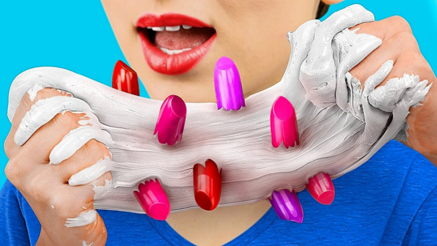 اسلایم بازی و اسمر  رنگ آمیزی...